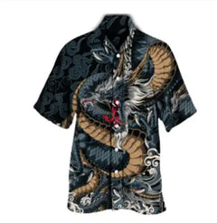 Hawaiian Casual Men's Shirt in Polyester Fiber