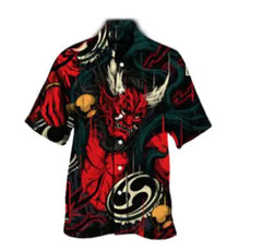 Hawaiian Casual Men's Shirt in Polyester Fiber