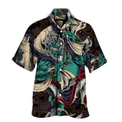 Hawaiian Casual Men's Shirt in Polyester Fiber