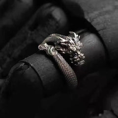 Men's Retro Dragon Fashion Ring
