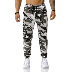 Camo Cargo Pants - Casual Sports Trousers