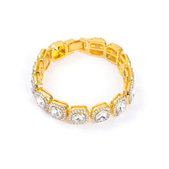 European American Fashion Square Rock Candy Chain