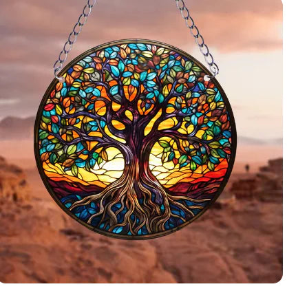 Artisan Tree of Life Necklace with Metal Pendant (One)